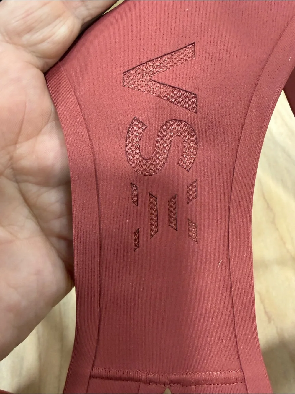 VSX Racerback Molded Sports Bra - Brick Red